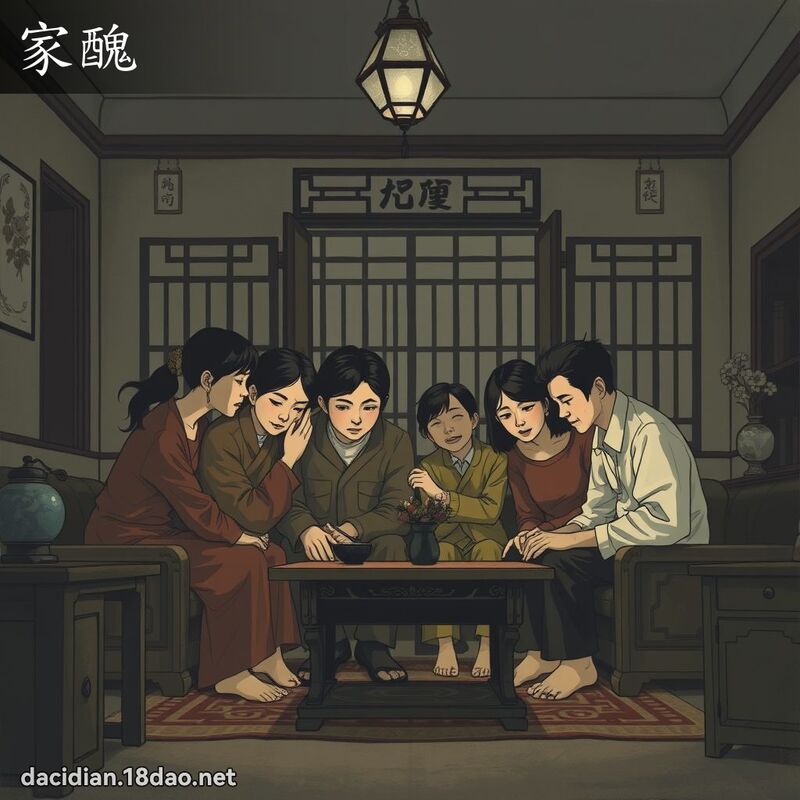 家醜 - 國語大辭典配圖