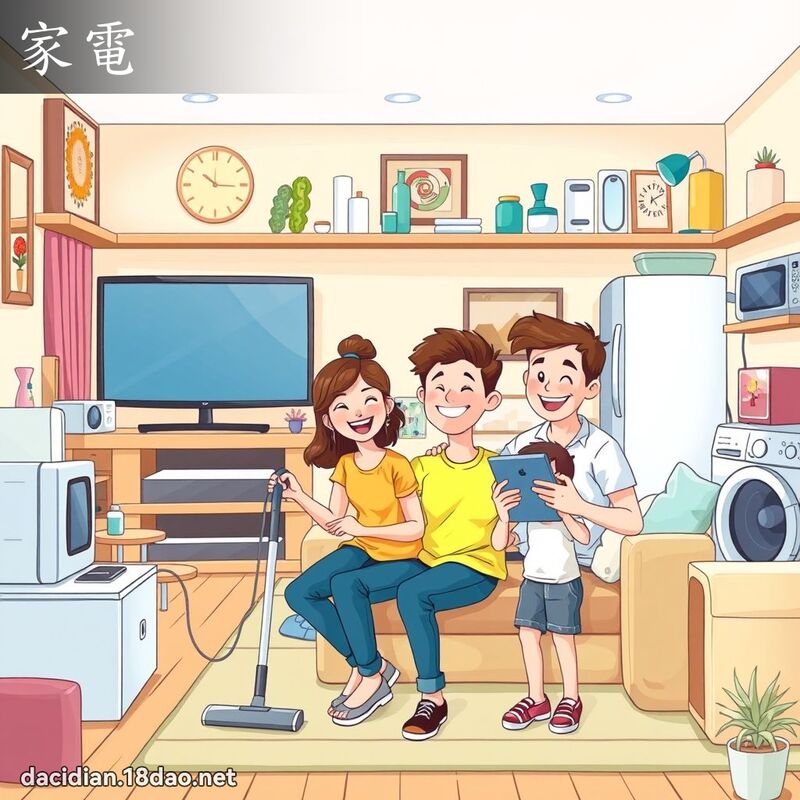 家電 - 國語大辭典配圖