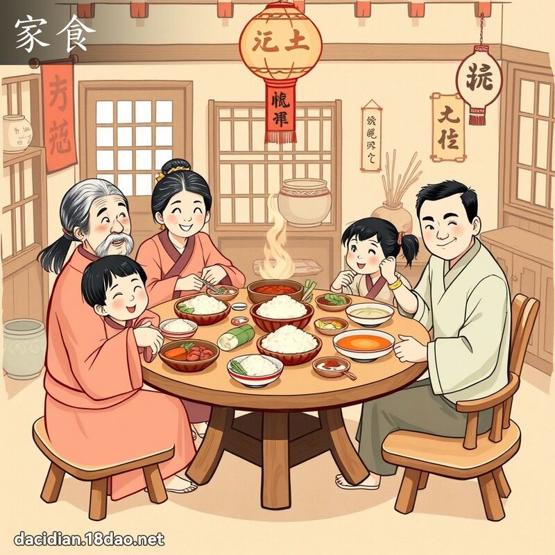 家食 - 国语大辞典配图