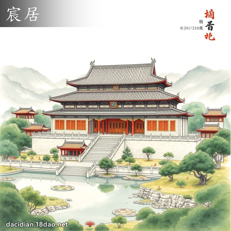 宸居 - 国语大辞典配图