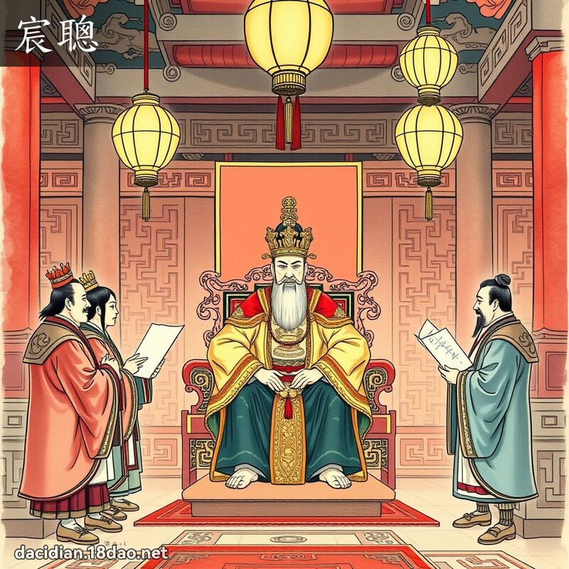 宸聰 - 國語大辭典配圖
