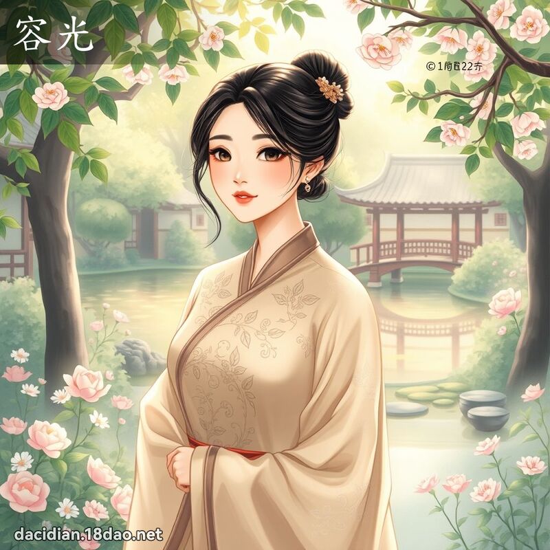 容光 - 國語大辭典配圖