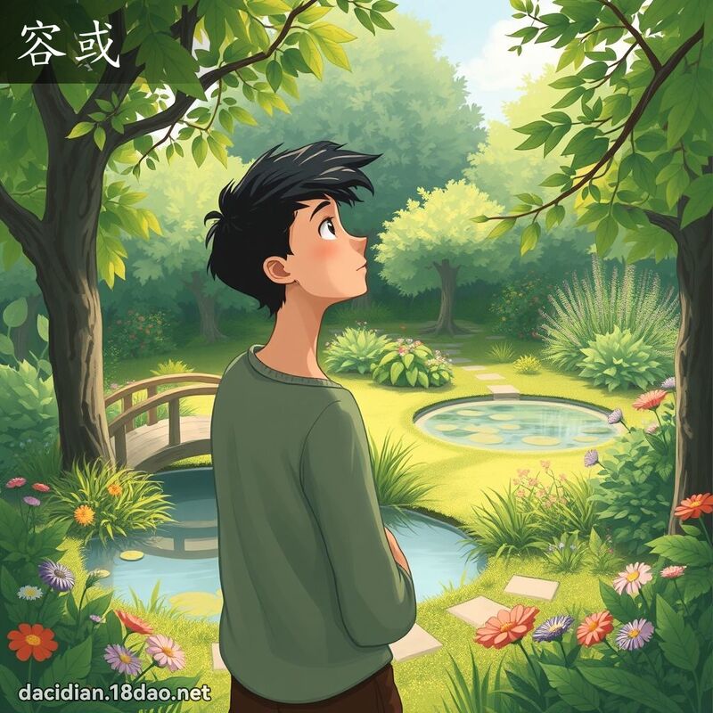 容或 - 國語大辭典配圖