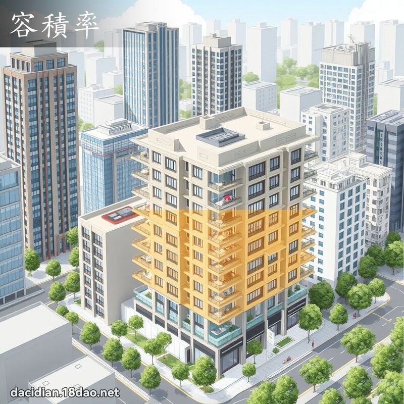 容積率 - 國語大辭典配圖