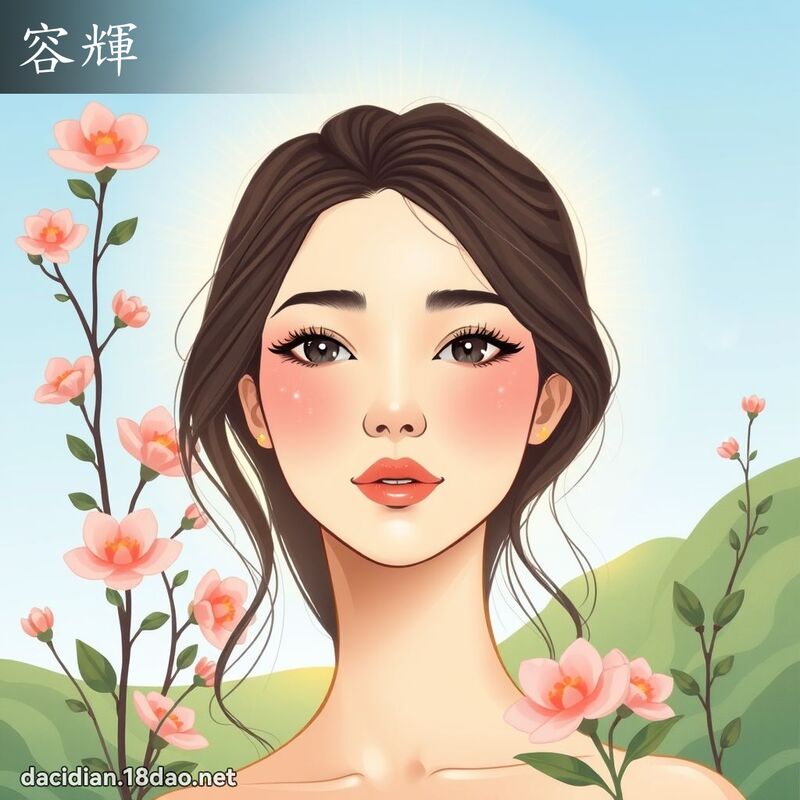 容輝 - 國語大辭典配圖