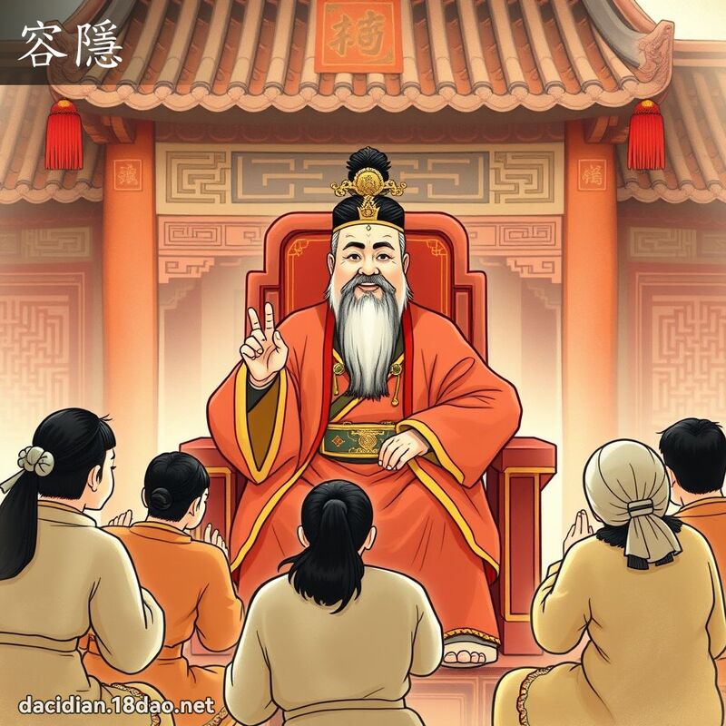 容隱 - 国语大辞典配图