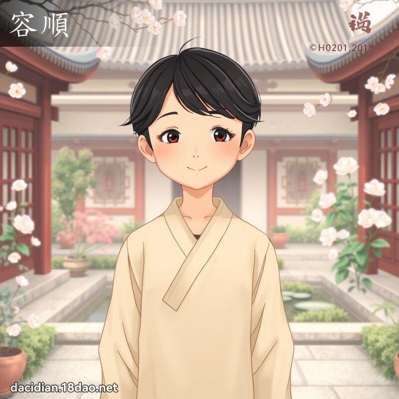 容順 - 國語大辭典配圖