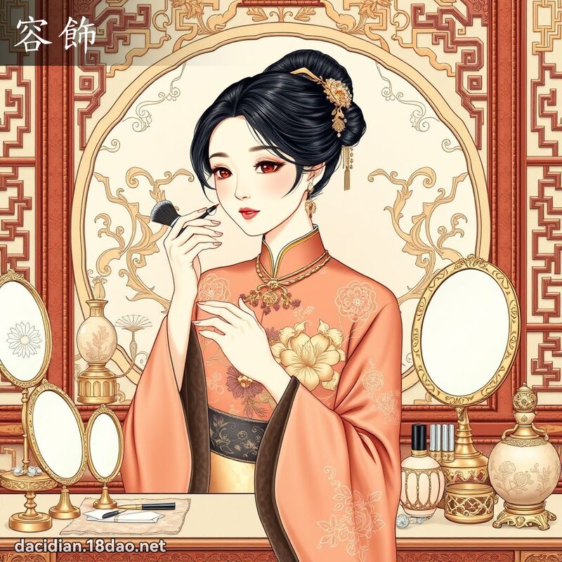 容飾 - 國語大辭典配圖