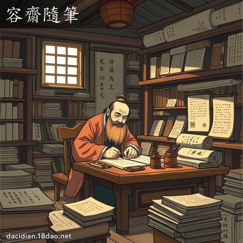 容斋隨笔 - 国语大辞典配图