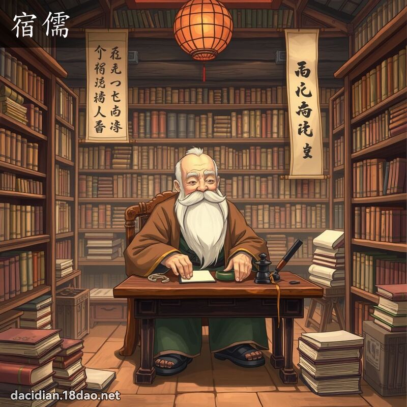 宿儒 - 国语大辞典配图