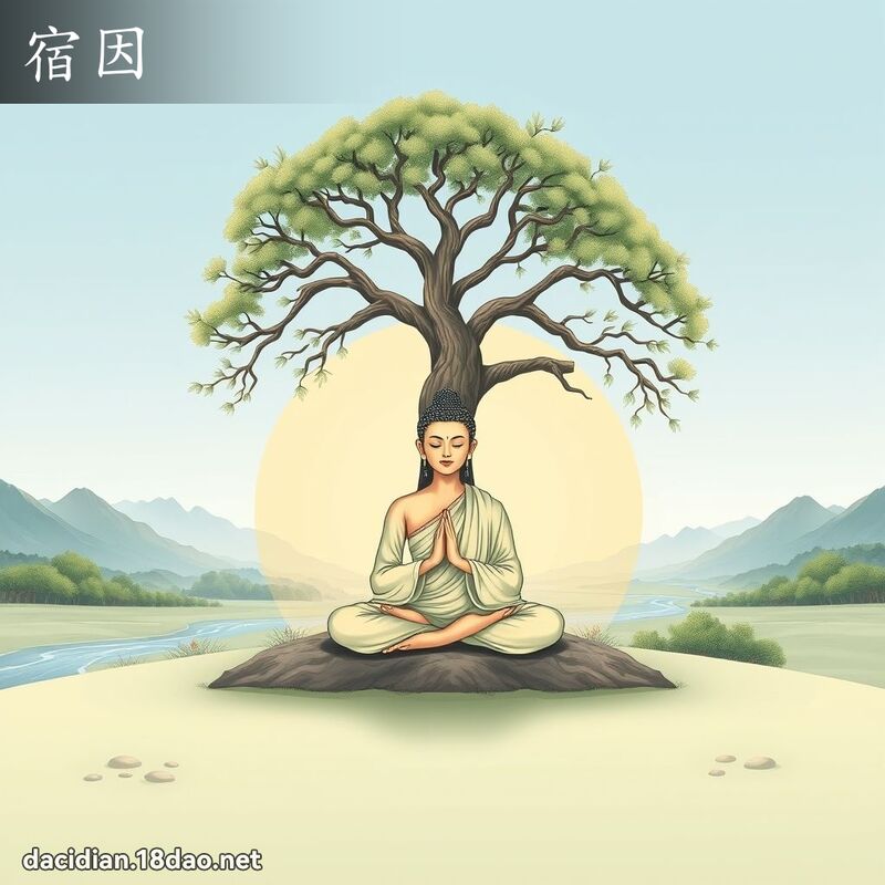 宿因 - 國語大辭典配圖