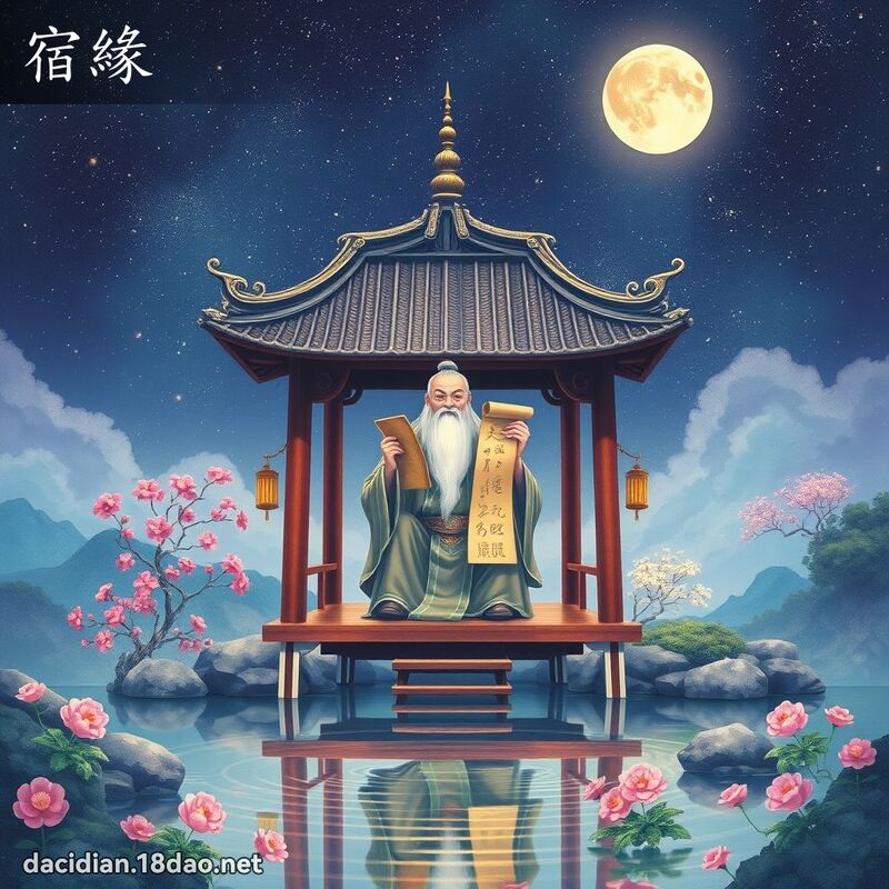 宿緣 - 國語大辭典配圖