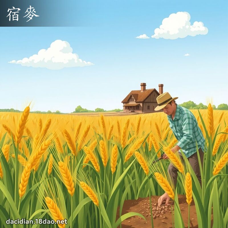 宿麥 - 國語大辭典配圖