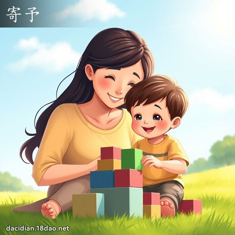 寄予 - 國語大辭典配圖