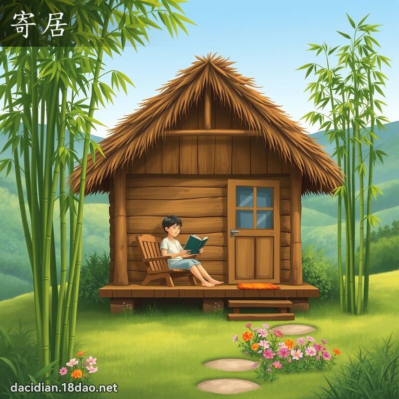 寄居 - 國語大辭典配圖