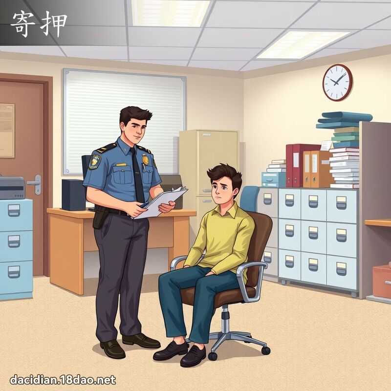 寄押 - 国语大辞典配图