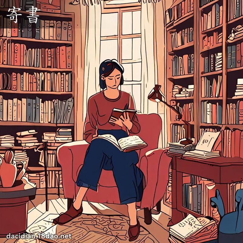 寄書 - 國語大辭典配圖