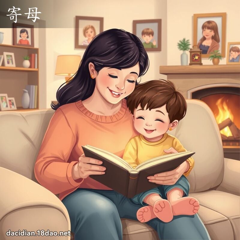 寄母 - 國語大辭典配圖