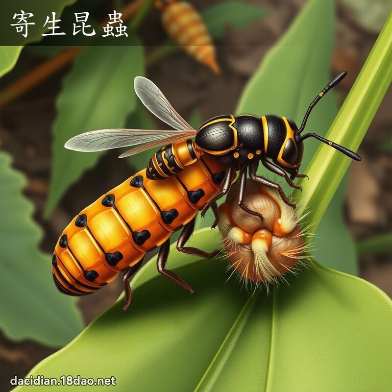 寄生昆虫 - 国语大辞典配图