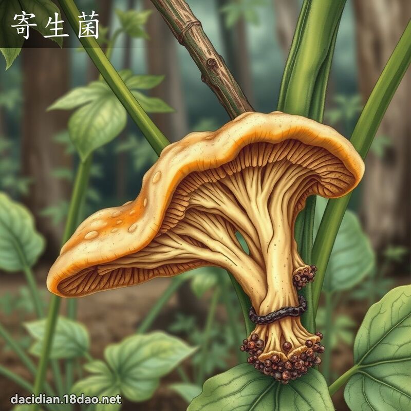 寄生菌 - 国语大辞典配图