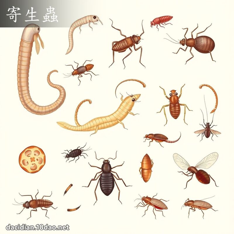寄生蟲 - 國語大辭典配圖