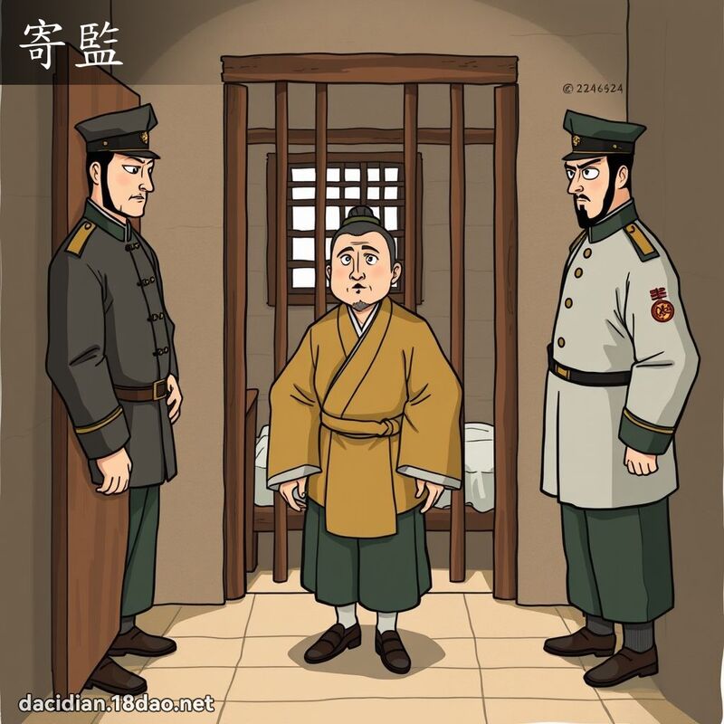 寄监 - 国语大辞典配图