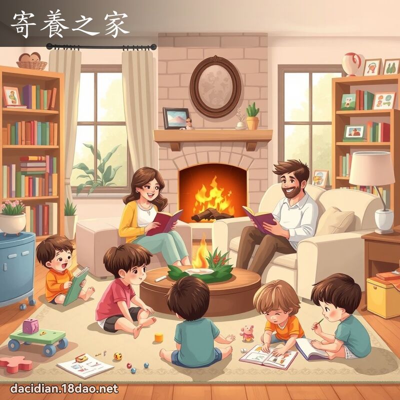 寄养之家 - 国语大辞典配图