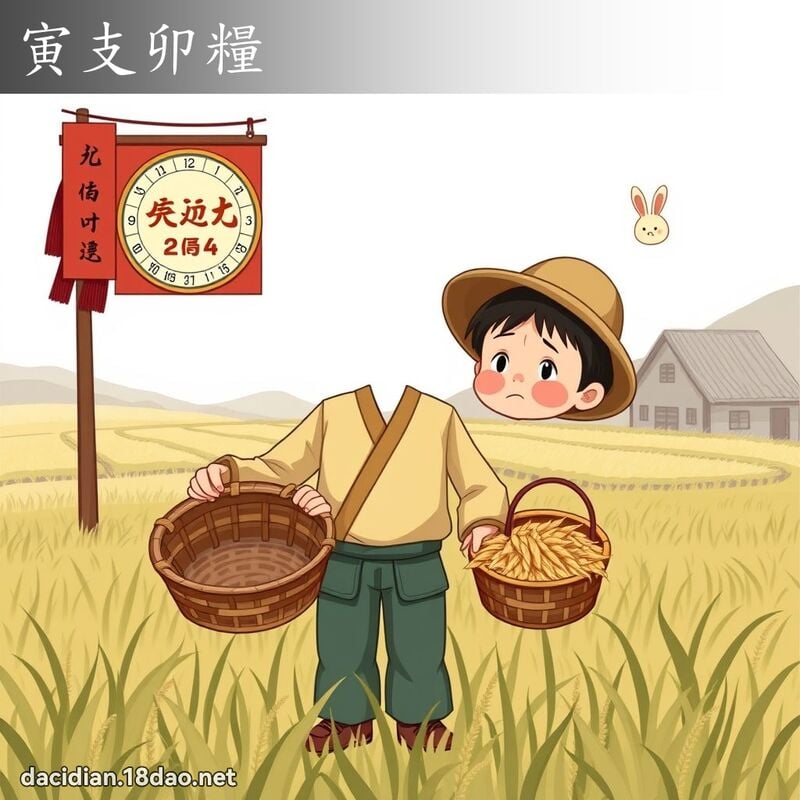 寅支卯粮 - 国语大辞典配图