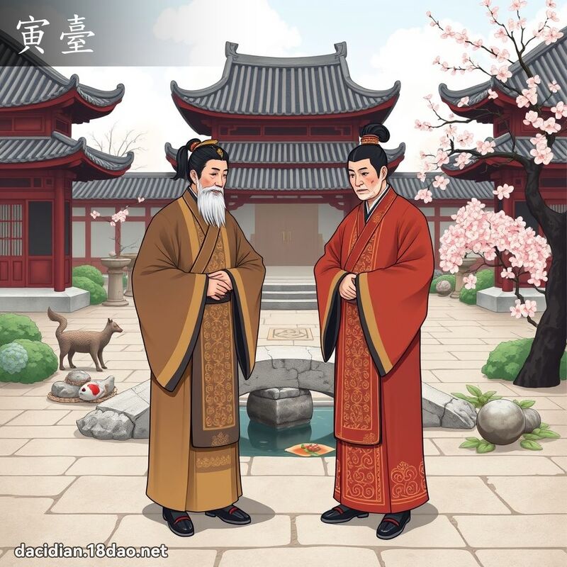 寅臺 - 國語大辭典配圖