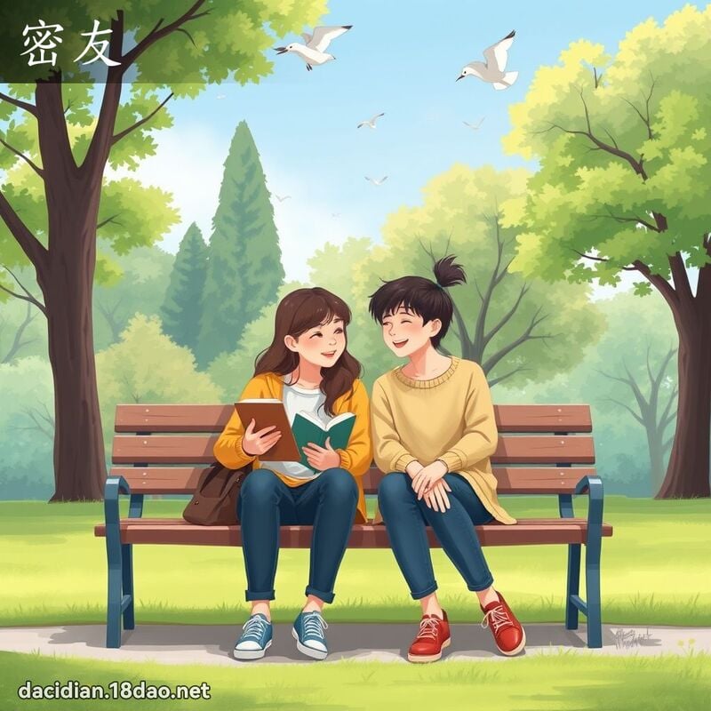 密友 - 國語大辭典配圖