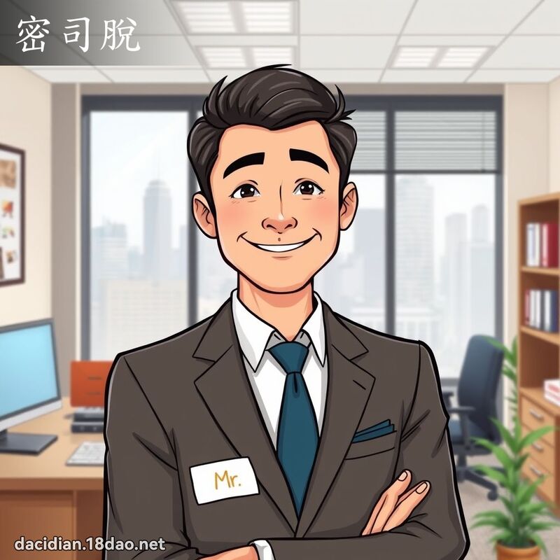 密司脫 - 國語大辭典配圖