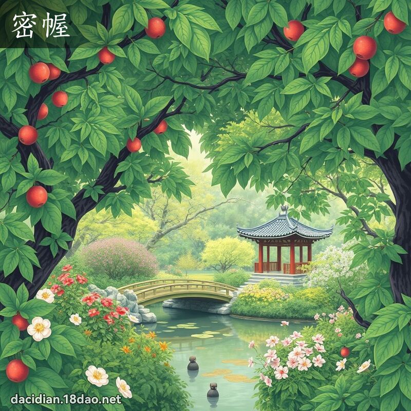 密幄 - 国语大辞典配图