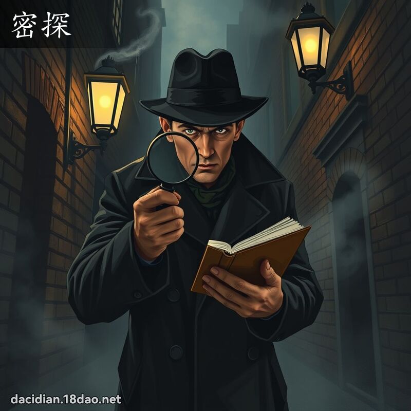 密探 - 國語大辭典配圖