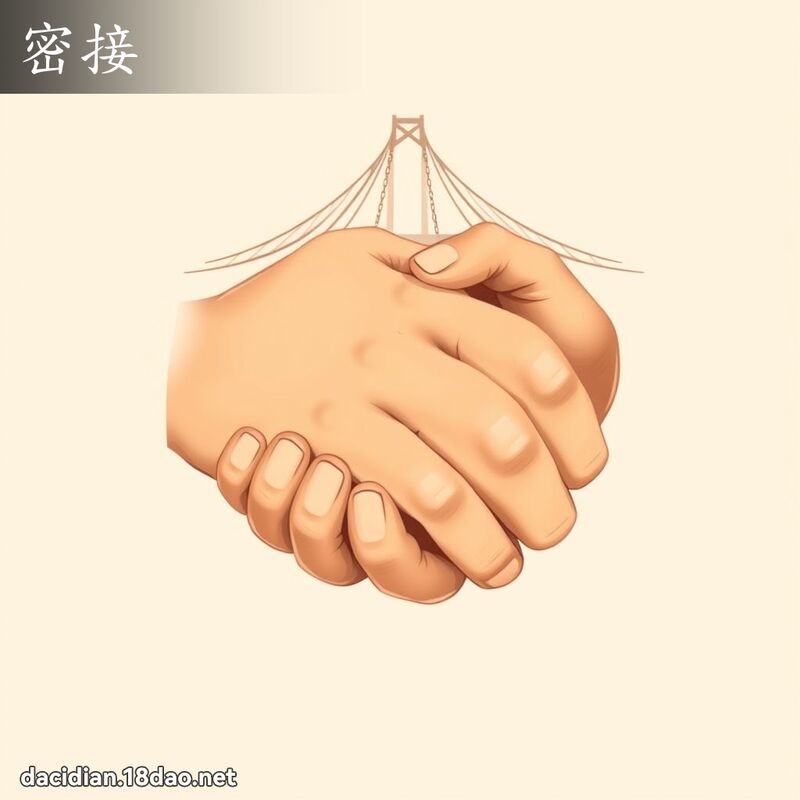 密接 - 国语大辞典配图