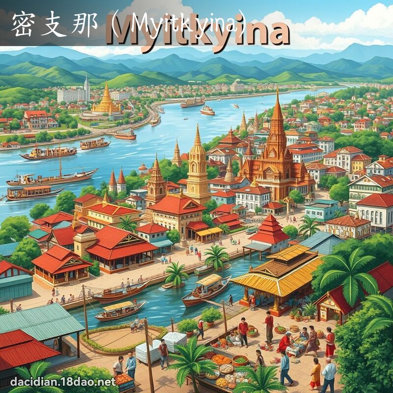 密支那（Myitkyina) - 國語大辭典配圖