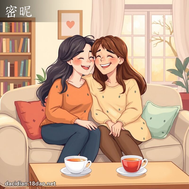 密昵 - 國語大辭典配圖