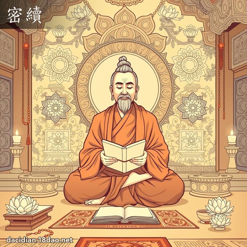 密續 - 國語大辭典配圖