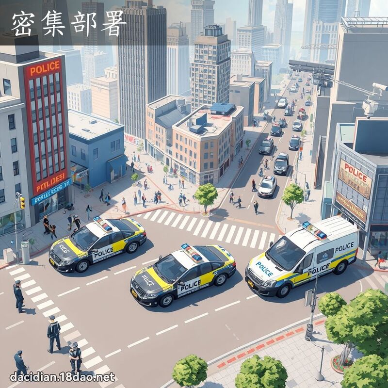 密集部署 - 国语大辞典配图