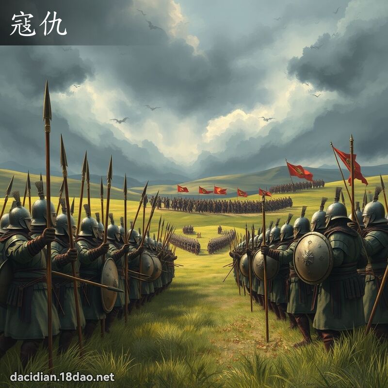 寇仇 - 国语大辞典配图