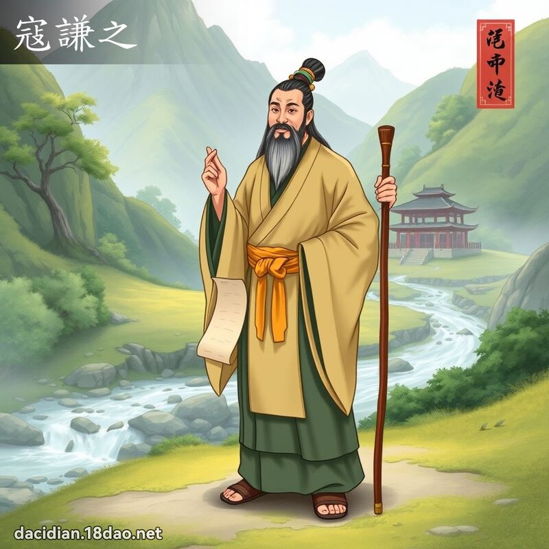 寇谦之 - 国语大辞典配图