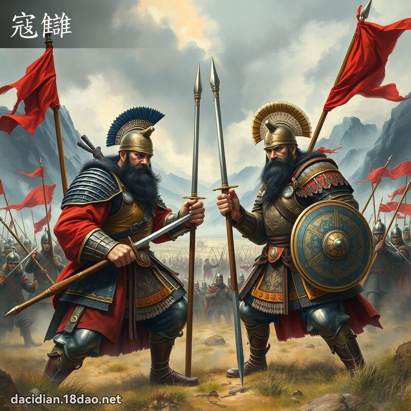 寇讎 - 國語大辭典配圖