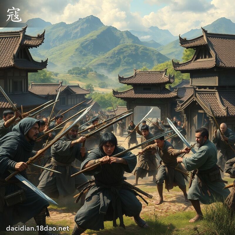 寇 - 國語大辭典配圖