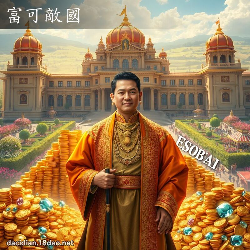 富可敵國 - 國語大辭典配圖