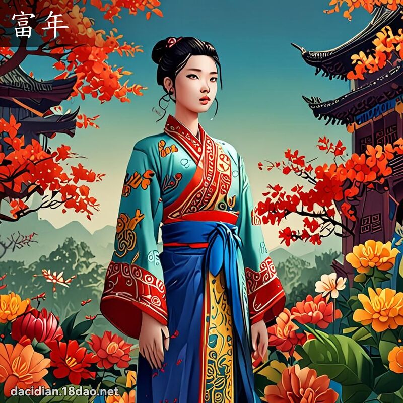 富年 - 国语大辞典配图