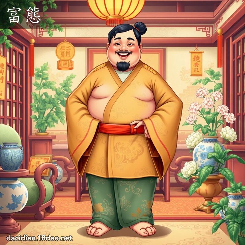 富態 - 国语大辞典配图