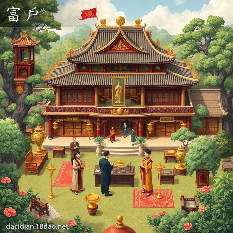 富户 - 国语大辞典配图