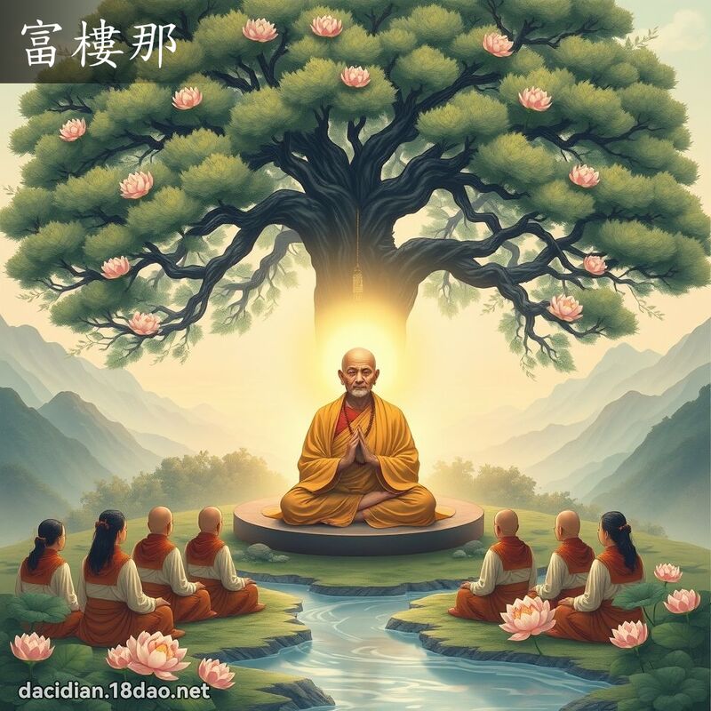 富楼那 - 国语大辞典配图