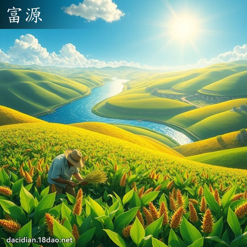富源 - 国语大辞典配图
