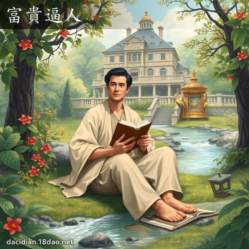 富贵逼人 - 国语大辞典配图