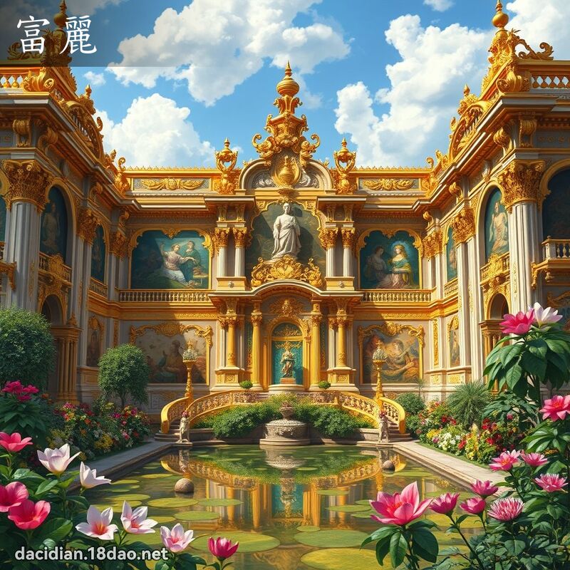富麗 - 國語大辭典配圖